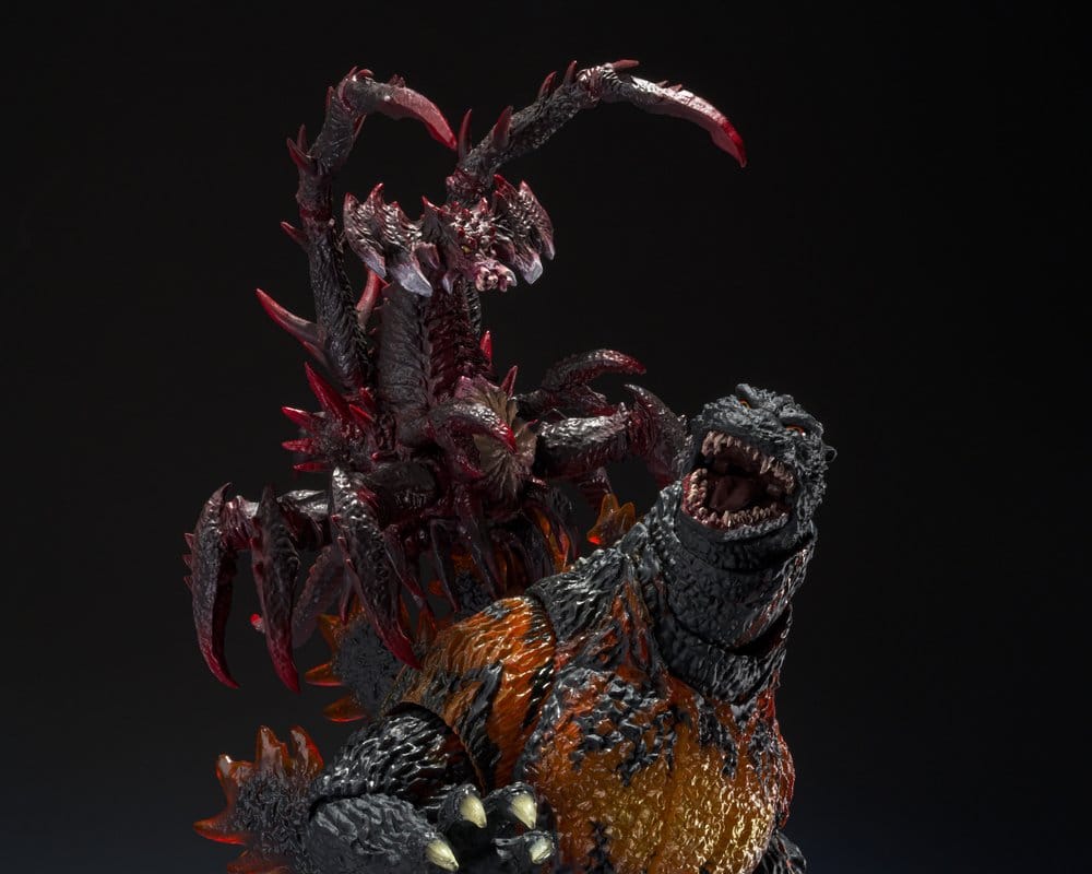 GODZILLA VS DESTROYAH – SET FIGURAS S.H. MONSTERARTS GODZILLA JR & DESTROYAH EVOLUTION (TAMASHII NATIONS)