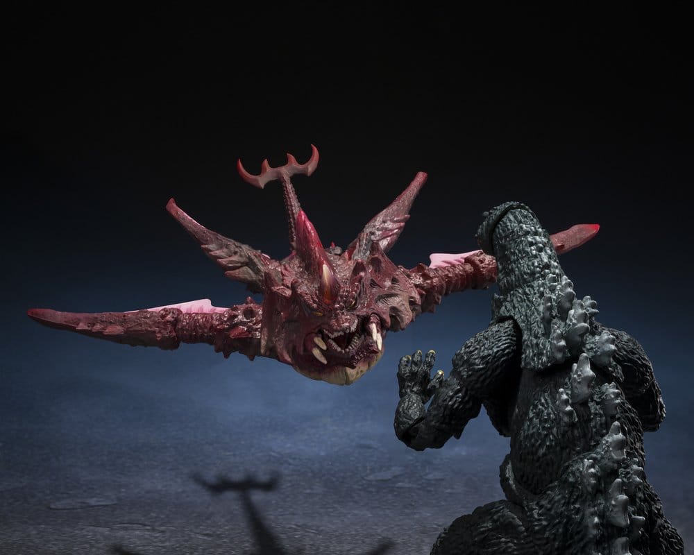 GODZILLA VS DESTROYAH – SET FIGURAS S.H. MONSTERARTS GODZILLA JR & DESTROYAH EVOLUTION (TAMASHII NATIONS)