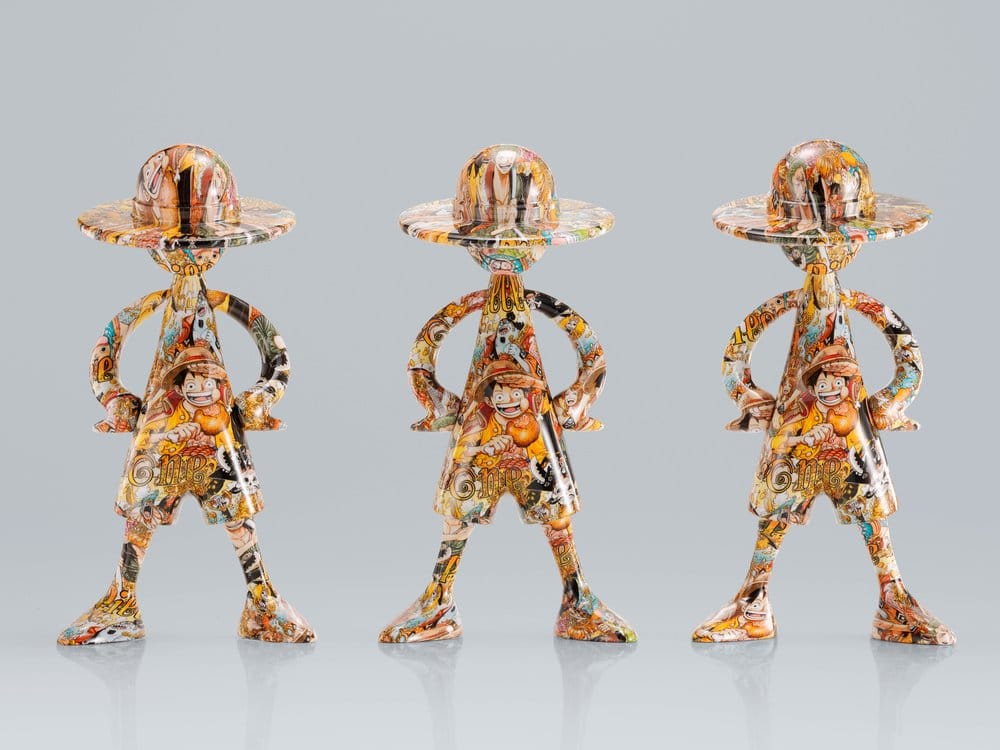 ONE PIECE – FIGURA LUFFY 1000 LOGS ANNIVERSARY ARTCANVAS 1/8 22 CM