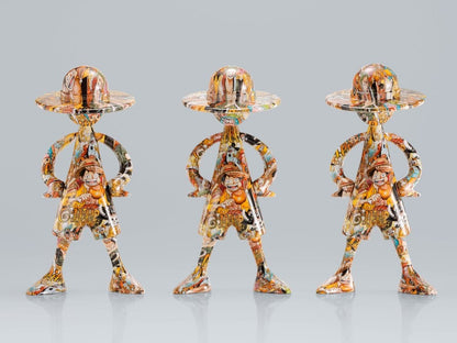 ONE PIECE – FIGURA LUFFY 1000 LOGS ANNIVERSARY ARTCANVAS 1/8 22 CM