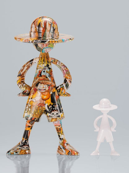 ONE PIECE – FIGURA LUFFY 1000 LOGS ANNIVERSARY ARTCANVAS 1/8 22 CM