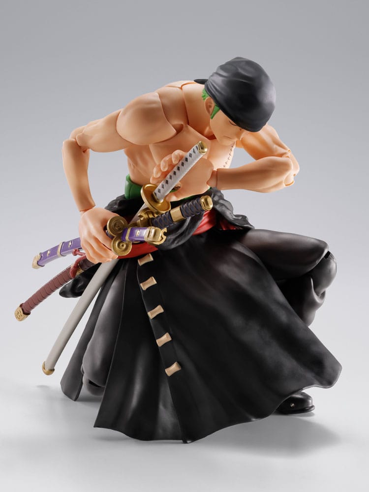 ONE PIECE – RORONOA ZORO THE KING OF HELL FIGURA S.H.FIGUARTS 15 CM (TAMASHII NATIONS)
