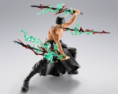 ONE PIECE – RORONOA ZORO THE KING OF HELL FIGURA S.H.FIGUARTS 15 CM (TAMASHII NATIONS)