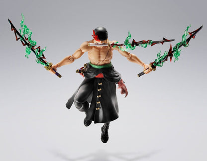 ONE PIECE – RORONOA ZORO THE KING OF HELL FIGURA S.H.FIGUARTS 15 CM (TAMASHII NATIONS)