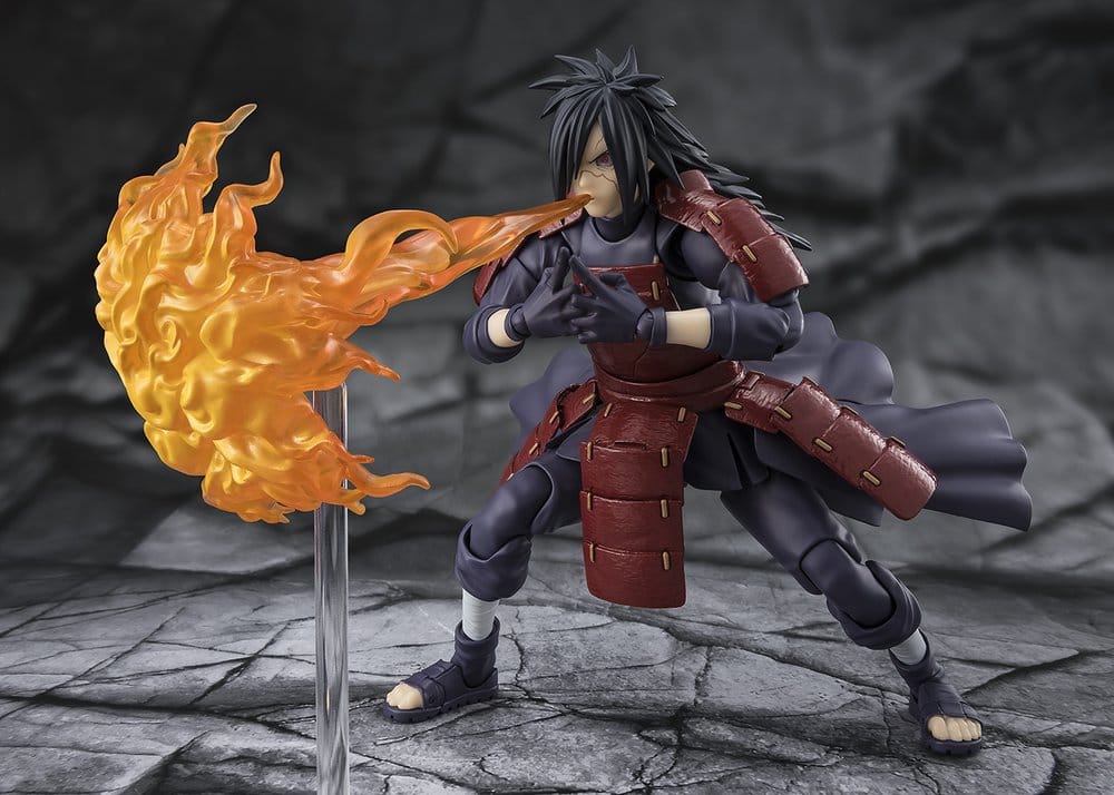 MADARA UCHIHA LEGEND OF DARKNESS – FIGURA S.H.FIGUARTS 17 CM (NARUTO SHIPPUDEN – TAMASHII NATIONS)