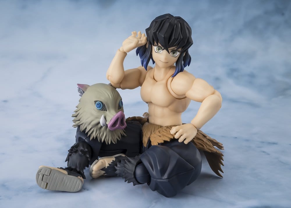 DEMON SLAYER: KIMETSU NO YAIBA FIGURA S.H.FIGUARTS INOSUKE HASHIBIRA 14 CM