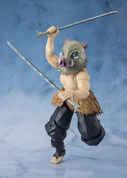DEMON SLAYER: KIMETSU NO YAIBA FIGURA S.H.FIGUARTS INOSUKE HASHIBIRA 14 CM