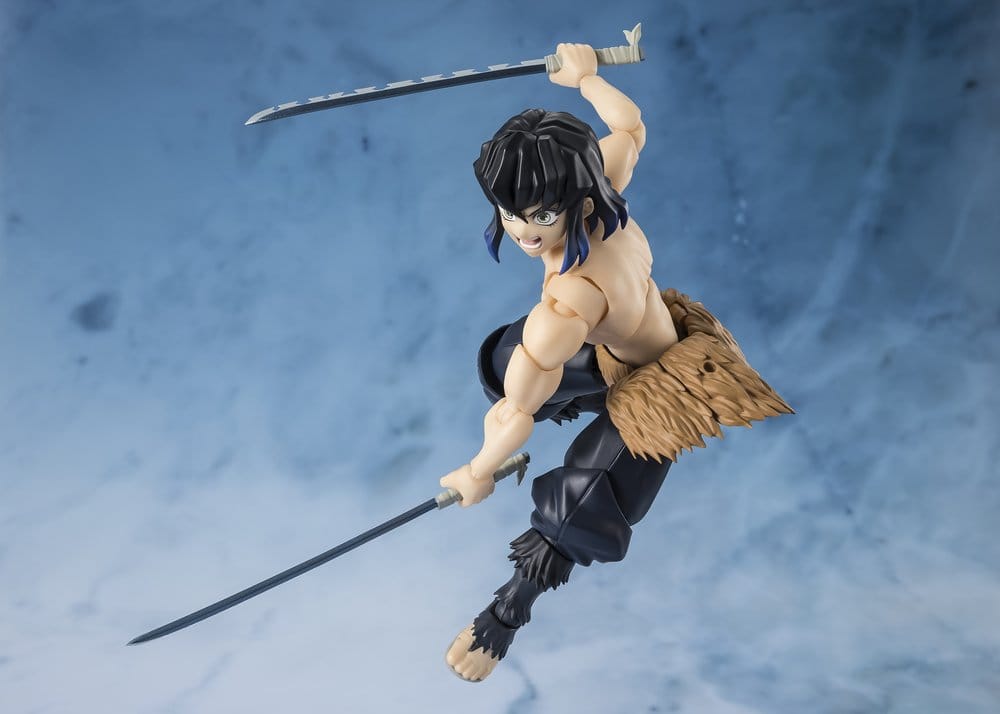DEMON SLAYER: KIMETSU NO YAIBA FIGURA S.H.FIGUARTS INOSUKE HASHIBIRA 14 CM