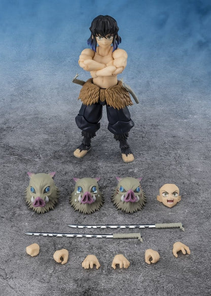 DEMON SLAYER: KIMETSU NO YAIBA FIGURA S.H.FIGUARTS INOSUKE HASHIBIRA 14 CM