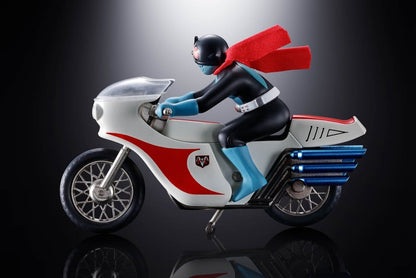 KAMEN RIDER CYCLONE (MASKED RIDER 1) FIGURA DIECAST CHOGOKIN 9 CM