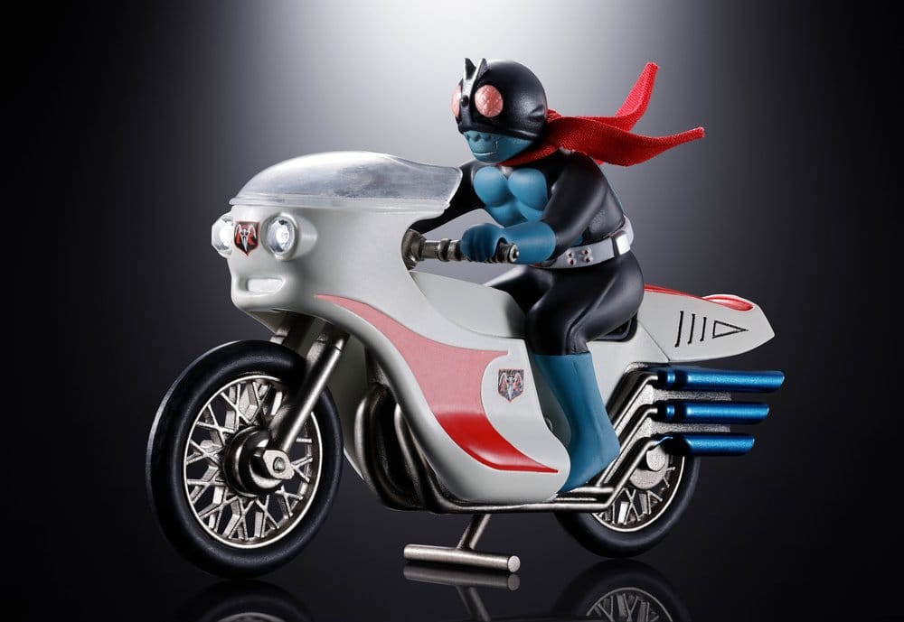 KAMEN RIDER CYCLONE (MASKED RIDER 1) FIGURA DIECAST CHOGOKIN 9 CM