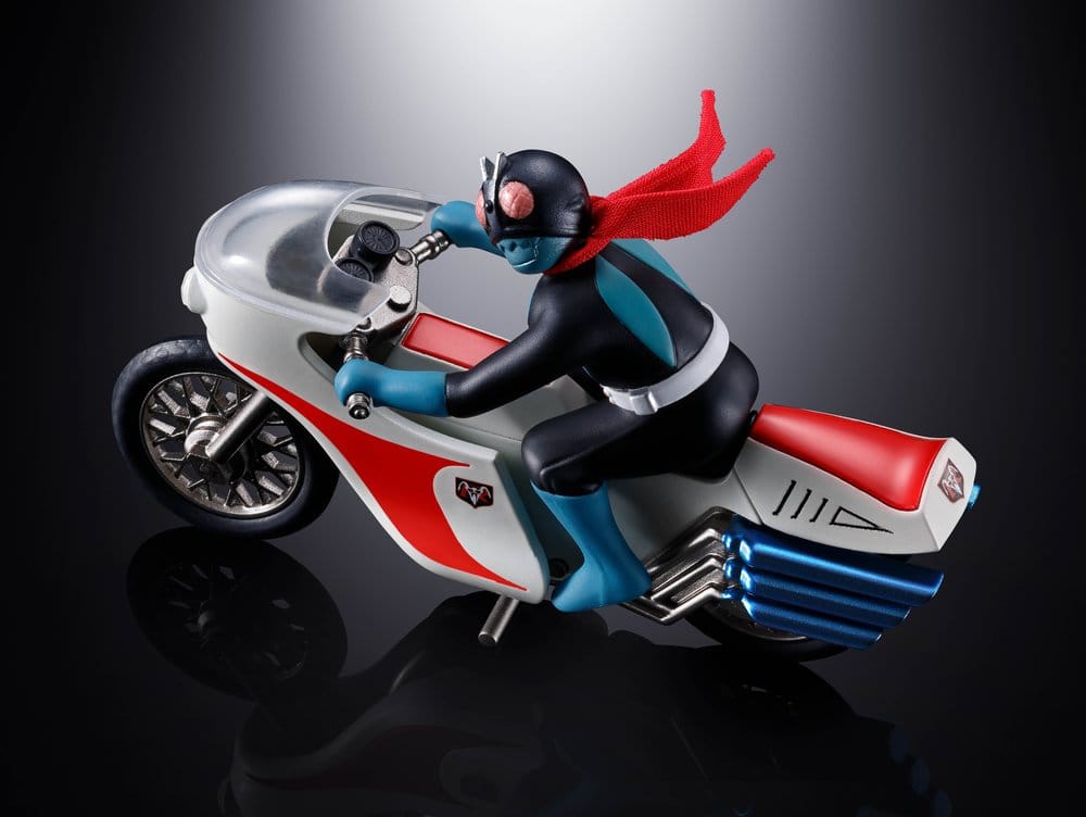 KAMEN RIDER CYCLONE (MASKED RIDER 1) FIGURA DIECAST CHOGOKIN 9 CM