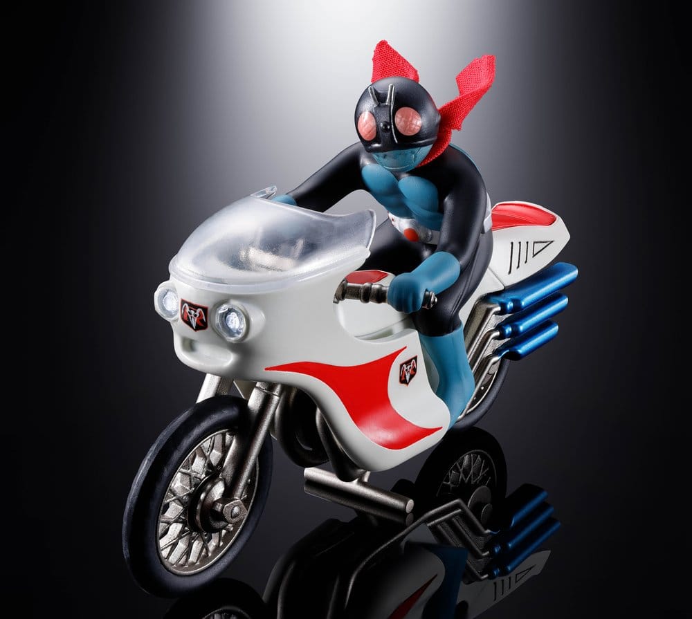 KAMEN RIDER CYCLONE (MASKED RIDER 1) FIGURA DIECAST CHOGOKIN 9 CM