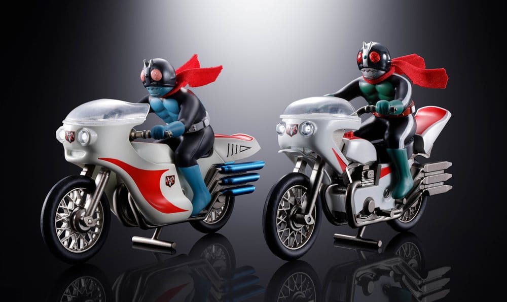 KAMEN RIDER CYCLONE (MASKED RIDER 1) FIGURA DIECAST CHOGOKIN 9 CM