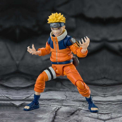 NARUTO UZUMAKI THE NO.1 MOST UNPREDICTABLE NINJA REISSUE FIGURA S.H.FIGUARTS NARUTO 15 CM