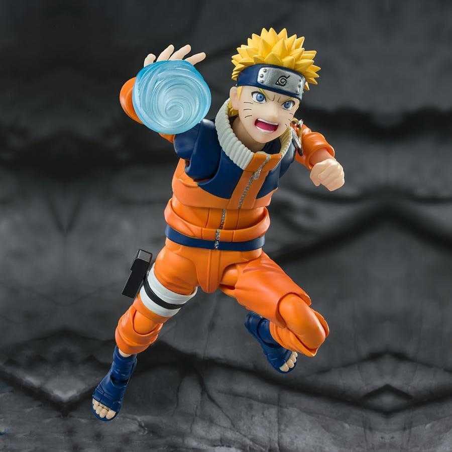NARUTO UZUMAKI THE NO.1 MOST UNPREDICTABLE NINJA REISSUE FIGURA S.H.FIGUARTS NARUTO 15 CM