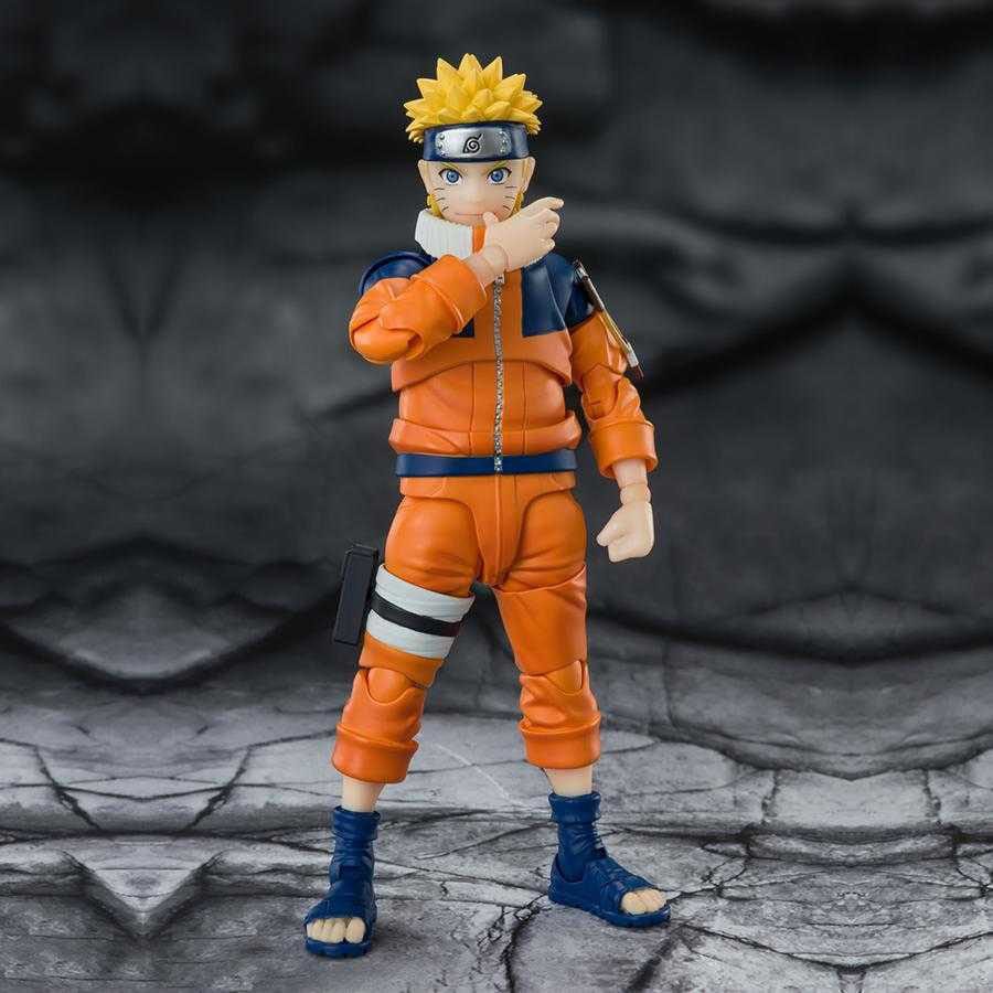 NARUTO UZUMAKI THE NO.1 MOST UNPREDICTABLE NINJA REISSUE FIGURA S.H.FIGUARTS NARUTO 15 CM