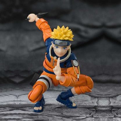 NARUTO UZUMAKI THE NO.1 MOST UNPREDICTABLE NINJA REISSUE FIGURA S.H.FIGUARTS NARUTO 15 CM
