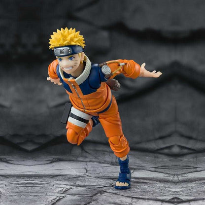 NARUTO UZUMAKI THE NO.1 MOST UNPREDICTABLE NINJA REISSUE FIGURA S.H.FIGUARTS NARUTO 15 CM