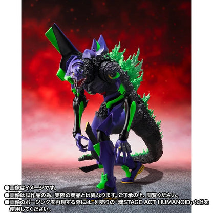 TEST TYPE-01 "G" AWAKENING FORM FIGURA S.H.MONSTERARTS EVANGELION 15 CM