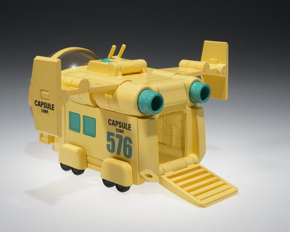 HOI-POI CÁPSULA Nº 576 BULMA'S AIRPLANE – FIGURA CHANGEARTS 8 CM (TAMASHII NATIONS – DRAGON BALL Z)