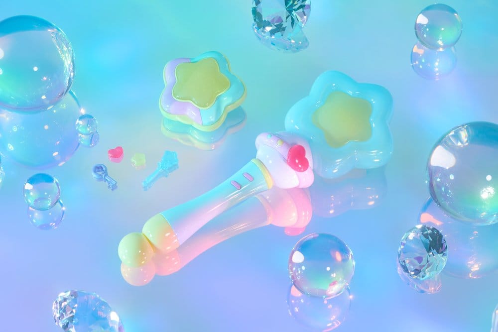 MAGICAL SISTERS LULUTTO LILLY RÉPLICA PROPLICA STATTONEONEON & GLASSHEART HOPEPACT SET 25 CM