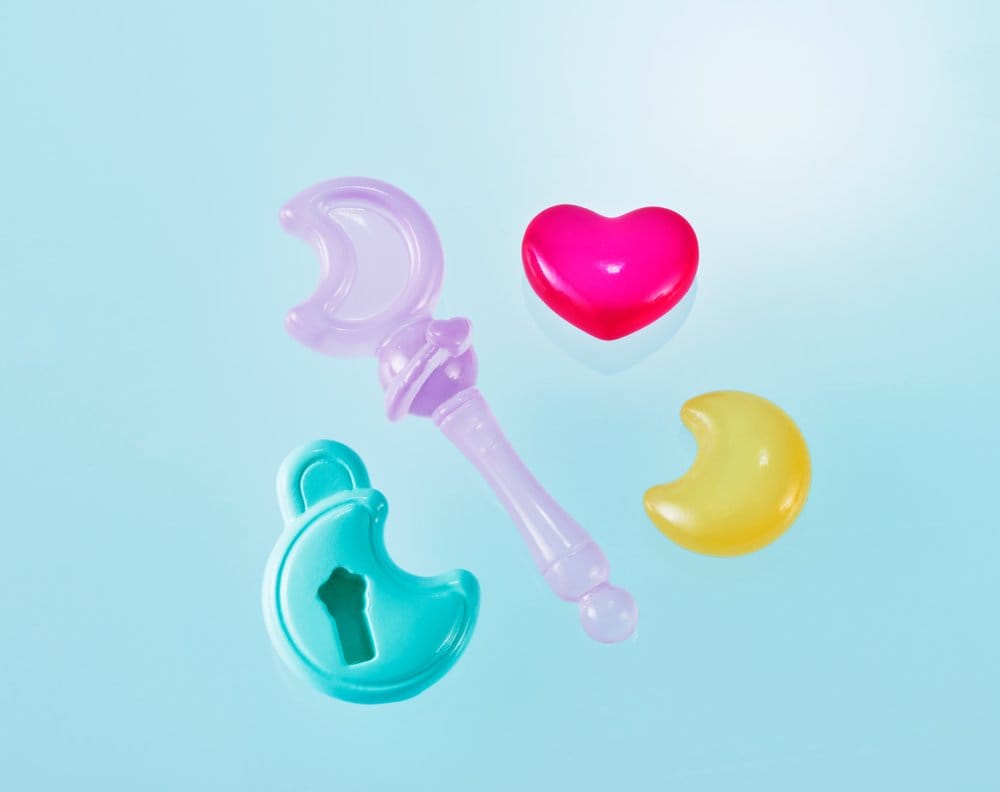 MOONTONEONEON & GLASSHEART DREAMPACT SET RÉPLICA PROPLICA MAGICAL SISTERS LULUTTO LILLY 25 CM