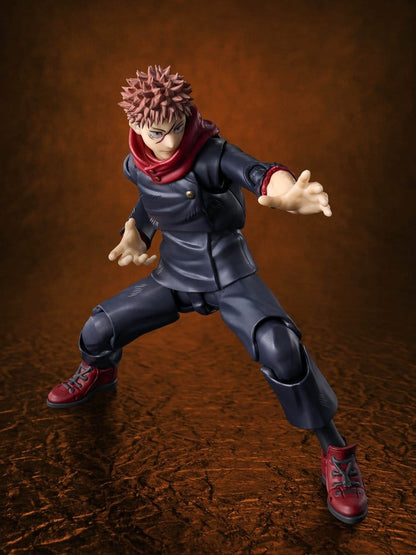 YUJI ITADORI FIGURA S.H.FIGUARTS 120% OF POTENTIAL 15 CM – JUJUTSU KAISEN – TAMASHII NATIONS