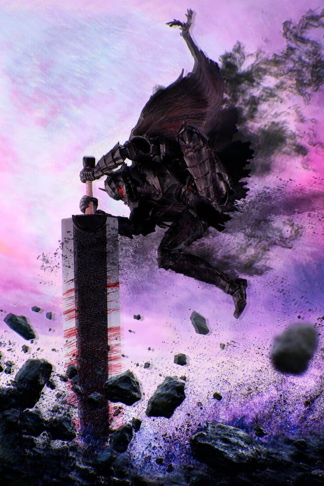 GUTS (BERSERKER ARMOR) -HEAT OF PASSION- BATTLE VER. FIGURA S.H.FIGUARTS BERSERK 16 CM