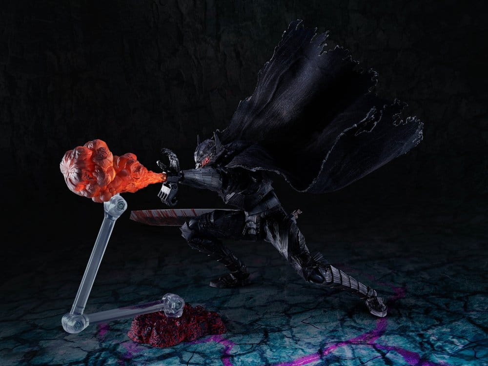 GUTS (BERSERKER ARMOR) -HEAT OF PASSION- BATTLE VER. FIGURA S.H.FIGUARTS BERSERK 16 CM