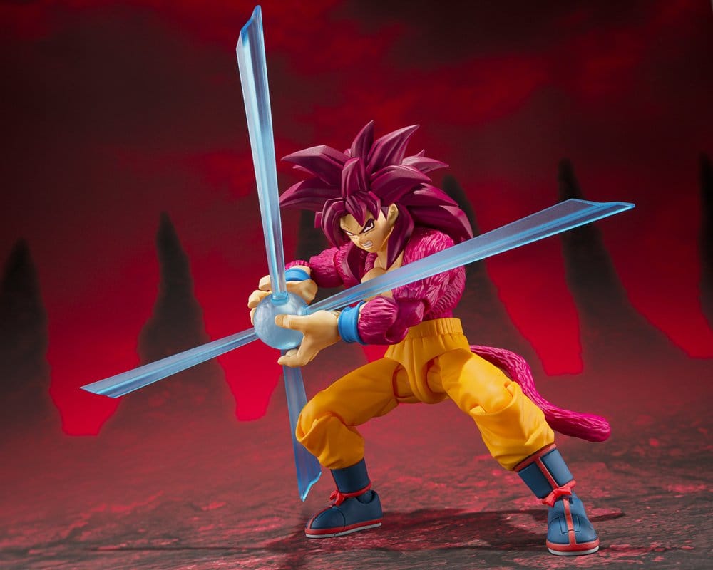 SUPER SAIYAN 4 SON GOKU (DAIMA) – FIGURA S.H.FIGUARTS 15 CM – TAMASHII NATIONS