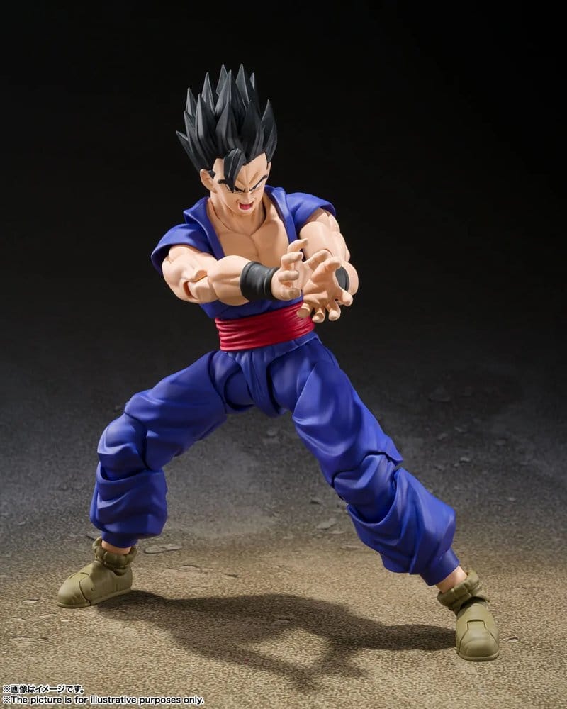 GOHAN ULTIMATE S.H.FIGUARTS FIGURA DRAGON BALL SUPER HERO 14 CM