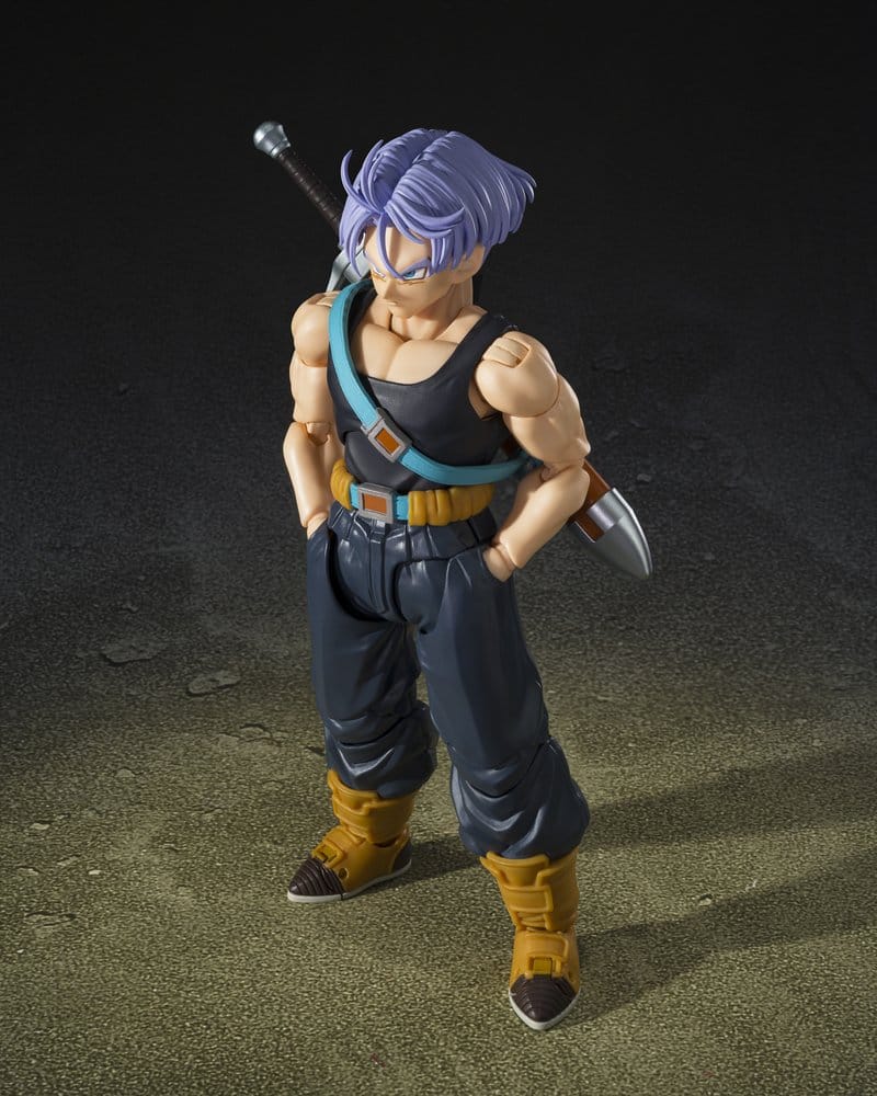 TRUNKS GROUP BASE VER. B LIMITED EDITION FIGURA S.H.FIGUARTS 14 CM DRAGON BALL Z TAMASHII NATIONS