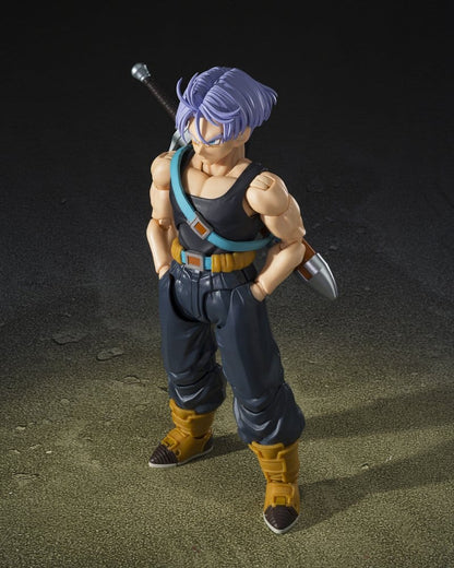 TRUNKS GROUP BASE VER. B LIMITED EDITION FIGURA S.H.FIGUARTS 14 CM DRAGON BALL Z TAMASHII NATIONS