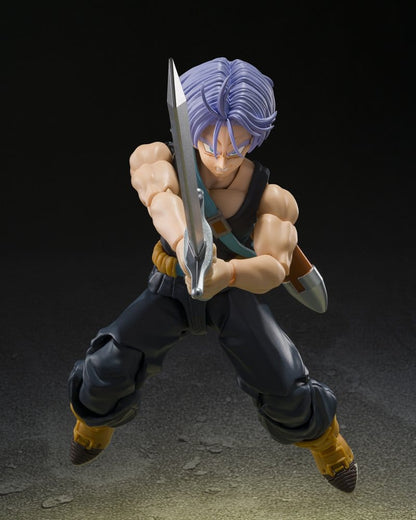 TRUNKS GROUP BASE VER. B LIMITED EDITION FIGURA S.H.FIGUARTS 14 CM DRAGON BALL Z TAMASHII NATIONS
