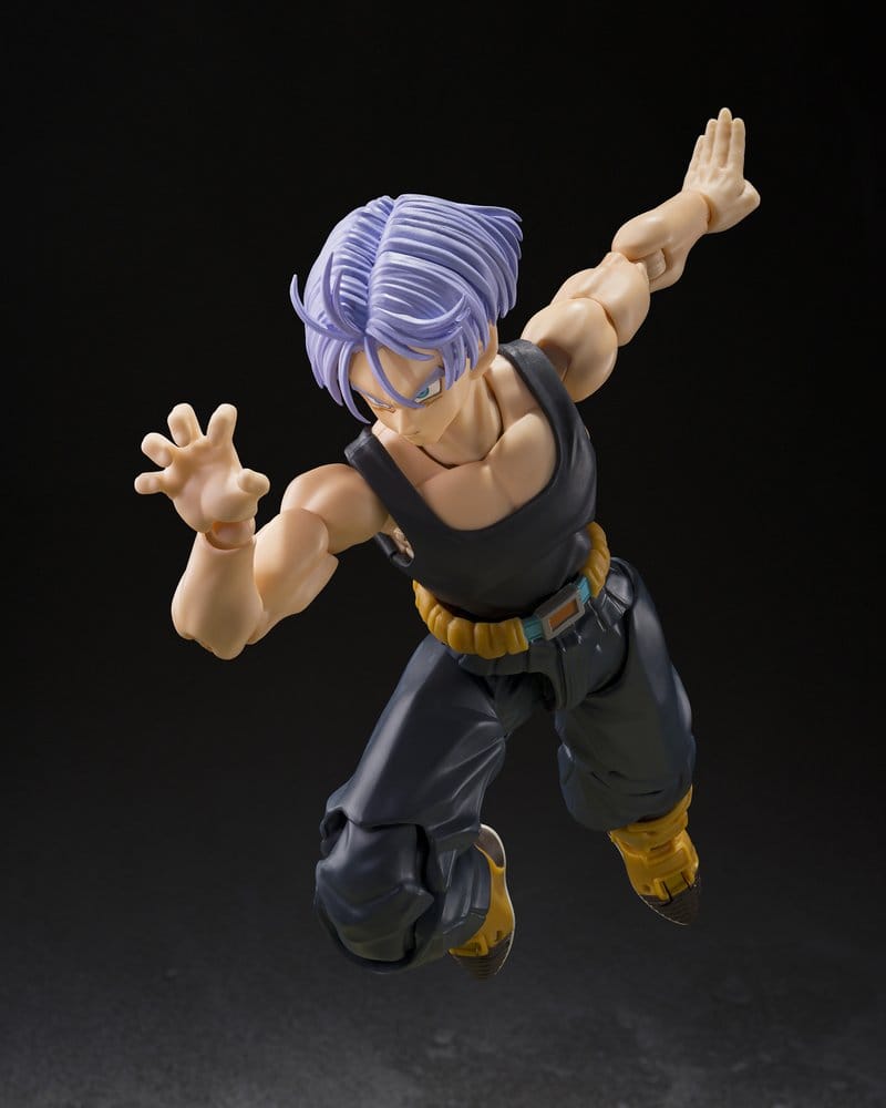 TRUNKS GROUP BASE VER. B LIMITED EDITION FIGURA S.H.FIGUARTS 14 CM DRAGON BALL Z TAMASHII NATIONS