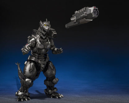 GODZILLA TOKYO S.O.S. FIGURA DIECAST S.H.MONSTERARTS KIRYU (HEAVILY ARMED TYPE / HIGH MOBILITY TYPE) MOVIE GRAPHIC PLUS 16 CM – TAMASHII NATIONS