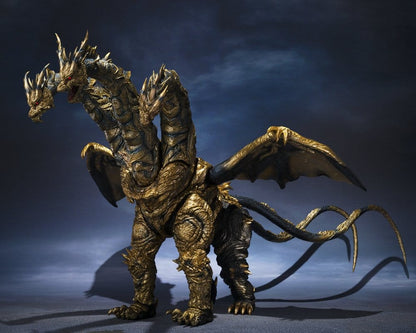 KAIZER GHIDORAH GODZILLA FINAL WARS S.H.MONSTERARTS FIGURA 25 CM TAMASHII NATIONS