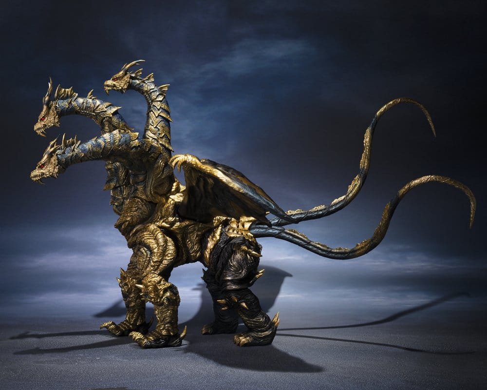 KAIZER GHIDORAH GODZILLA FINAL WARS S.H.MONSTERARTS FIGURA 25 CM TAMASHII NATIONS