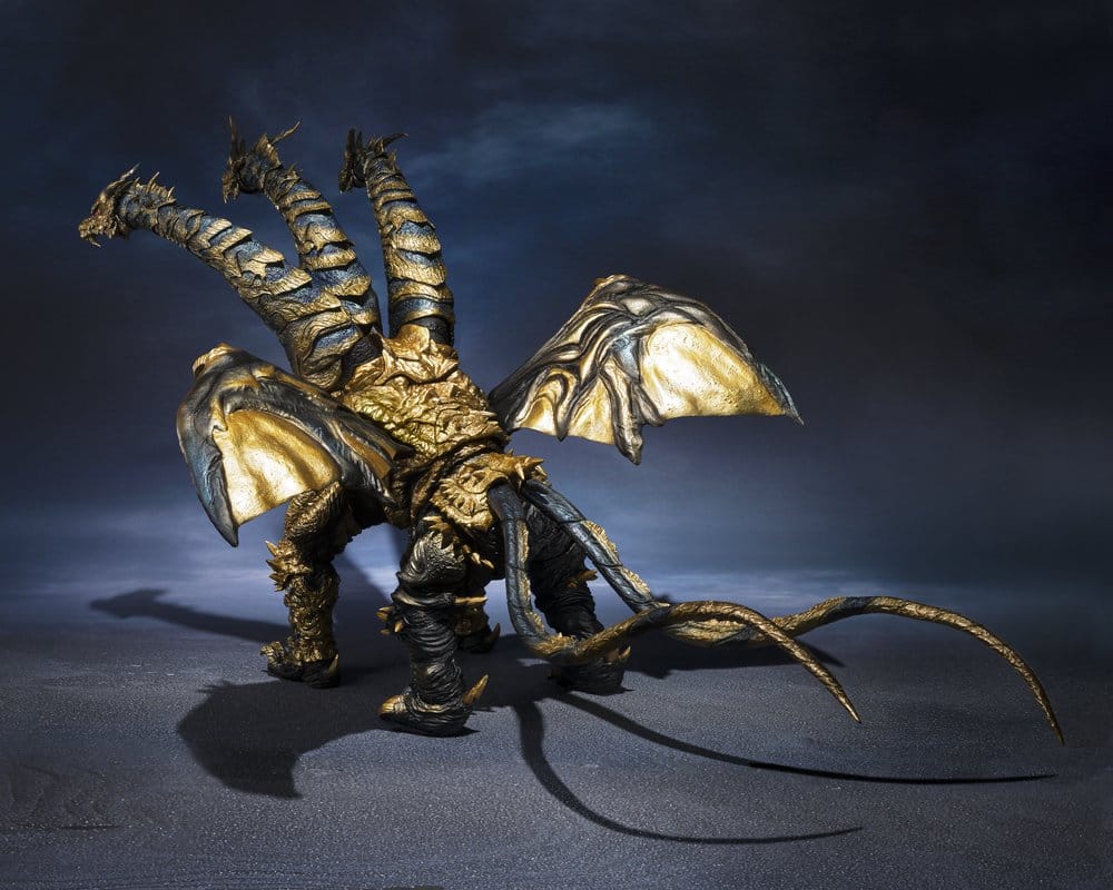 KAIZER GHIDORAH GODZILLA FINAL WARS S.H.MONSTERARTS FIGURA 25 CM TAMASHII NATIONS