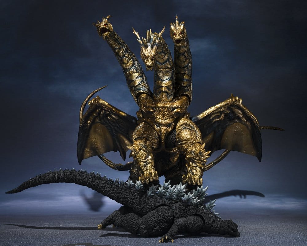 KAIZER GHIDORAH GODZILLA FINAL WARS S.H.MONSTERARTS FIGURA 25 CM TAMASHII NATIONS
