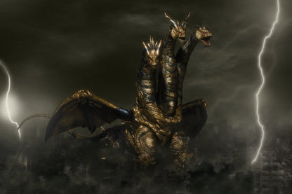 KAIZER GHIDORAH GODZILLA FINAL WARS S.H.MONSTERARTS FIGURA 25 CM TAMASHII NATIONS