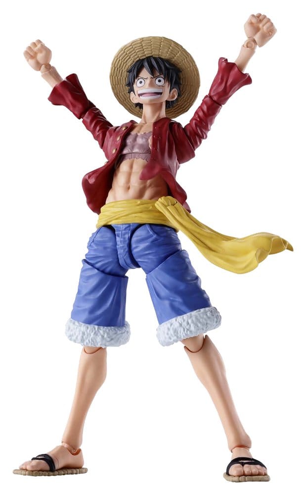 MONKEY D. LUFFY TWO YEARS LATER ONE PIECE S.H.FIGUARTS 15 CM TAMASHII NATIONS