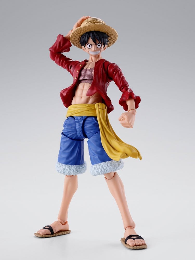 MONKEY D. LUFFY TWO YEARS LATER ONE PIECE S.H.FIGUARTS 15 CM TAMASHII NATIONS