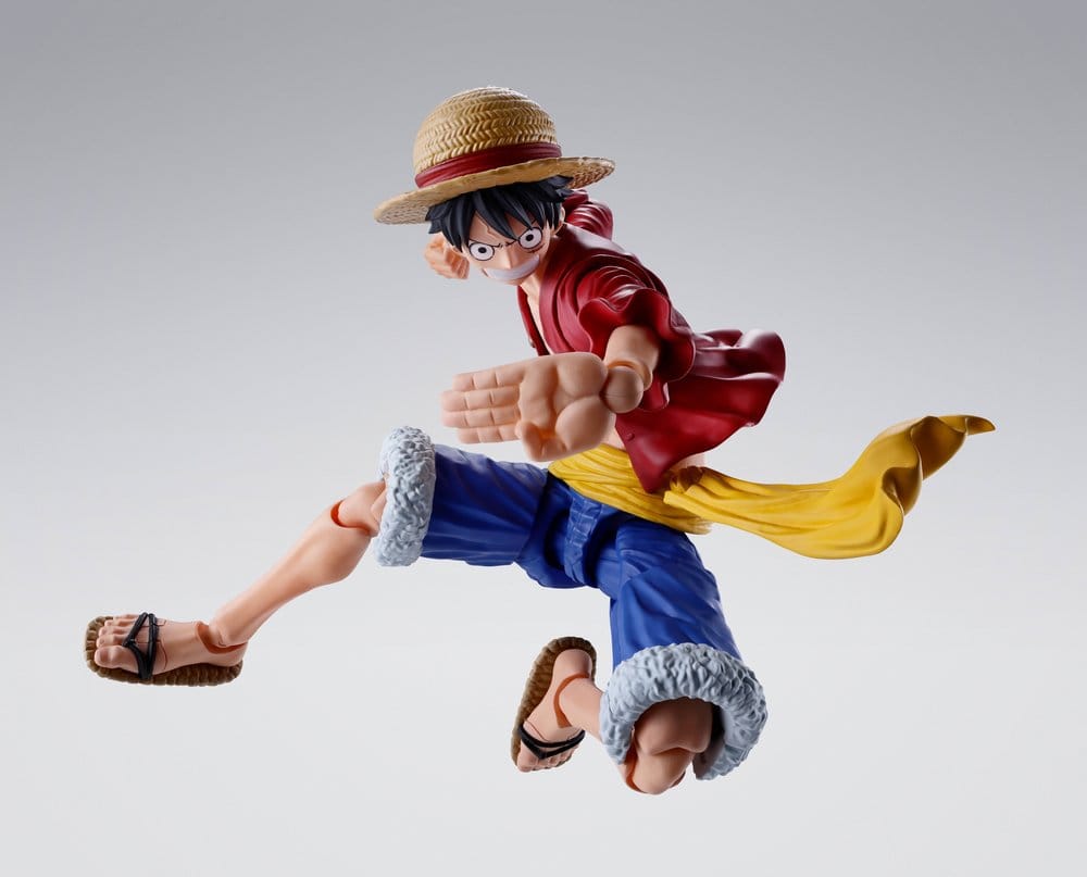 MONKEY D. LUFFY TWO YEARS LATER ONE PIECE S.H.FIGUARTS 15 CM TAMASHII NATIONS
