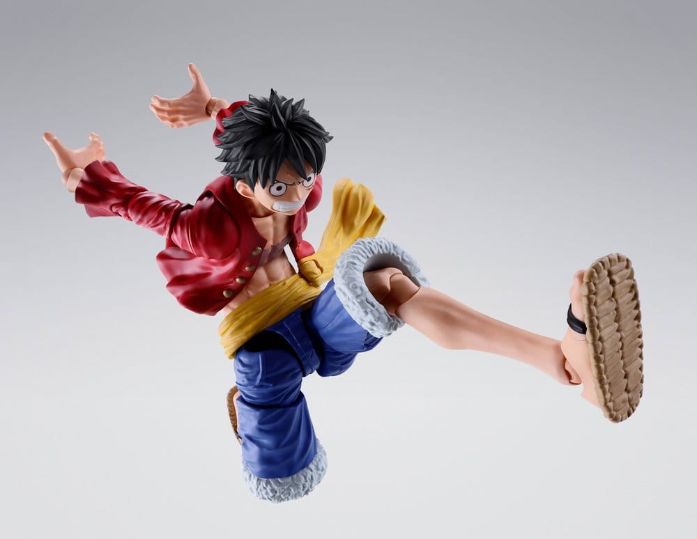 MONKEY D. LUFFY TWO YEARS LATER ONE PIECE S.H.FIGUARTS 15 CM TAMASHII NATIONS