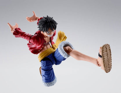 MONKEY D. LUFFY TWO YEARS LATER ONE PIECE S.H.FIGUARTS 15 CM TAMASHII NATIONS