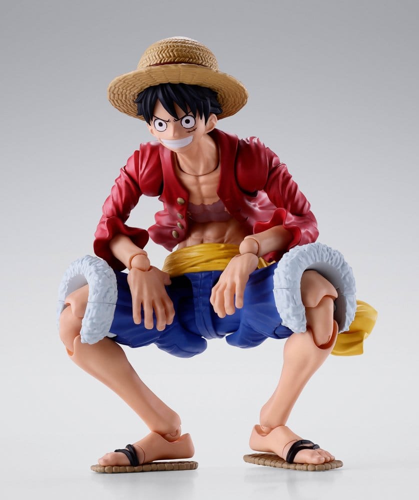 MONKEY D. LUFFY TWO YEARS LATER ONE PIECE S.H.FIGUARTS 15 CM TAMASHII NATIONS