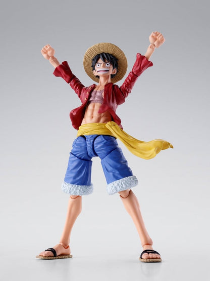 MONKEY D. LUFFY TWO YEARS LATER ONE PIECE S.H.FIGUARTS 15 CM TAMASHII NATIONS