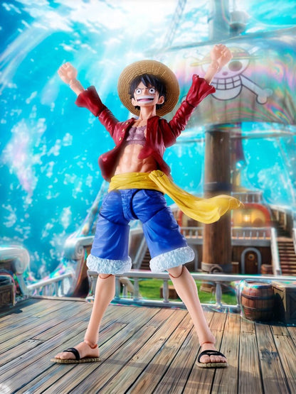 MONKEY D. LUFFY TWO YEARS LATER ONE PIECE S.H.FIGUARTS 15 CM TAMASHII NATIONS